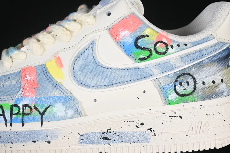 All categories Nk Air Force 1 Air Force series Nk Air Force 1 Low Air Force low-top Nike Air Force 1'07 Low "Fantasy Cowboy" Hand-painted graffiti Fantasy Cowboy Air Force One low-top casual sneakers CW1888-116